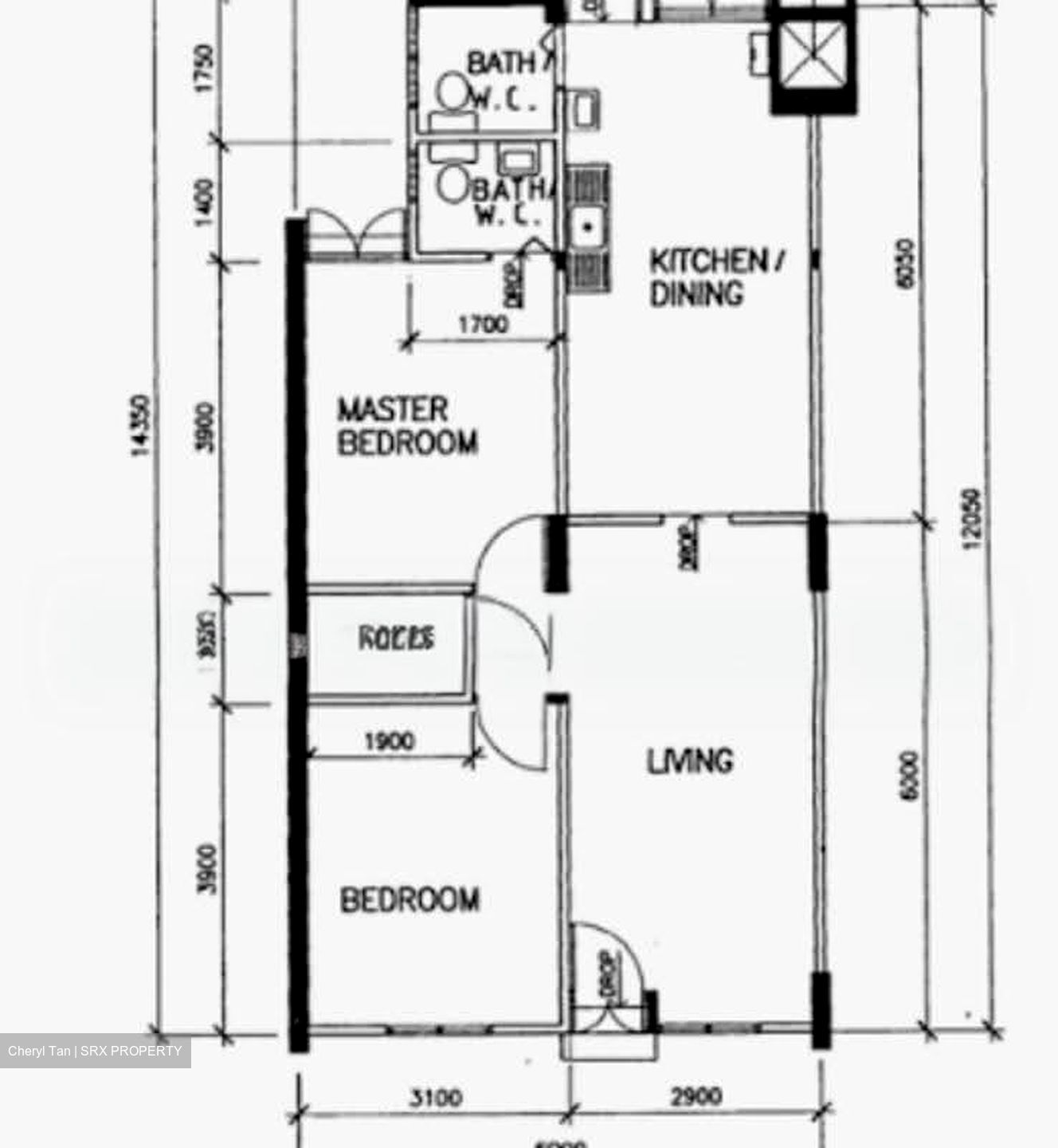 Blk 306 Clementi Meadows (Clementi), HDB 3 Rooms #619602041